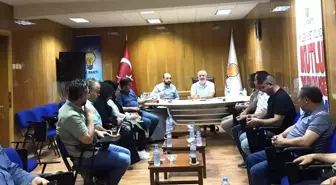 Kütahya haberi: Hisarcık AK Parti İlçe Başkanlığında koordinasyon toplantısı