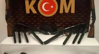 Kargoyla silah ticareti yapan şahıslar yakalandı