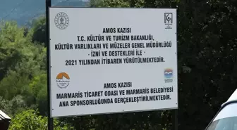 Muğla yerel haberleri | Marmaris Amos Antik Kenti'nde Kazı Çalışmaları Devam Ediyor