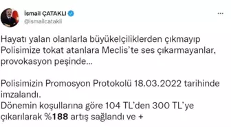 İçişleri Bakan Yardımcısı Çataklı'dan polis promosyonu protokolü hakkındaki iddialarla ilgili açıklama