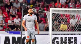 UEFA Avrupa Konferans Ligi: Royal Antwerp: 0 Başakşehir: 1 (İlk yarı)