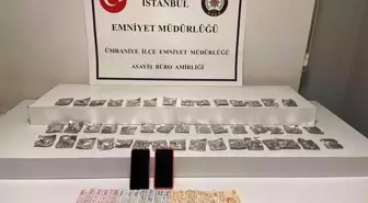 Ümraniye'de sokakta uyuşturucu satan zehir taciri yakalandı