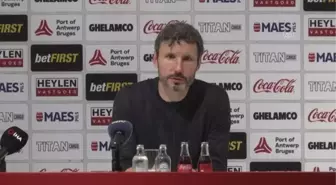 Van haberleri | ANTWERPEN - Antwerp Medipol-Başakşehir maçının ardından - Mark van Bommel