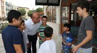 Manisa haberi | Turgutlu Belediye Başkanı Akın Kur'an Kursu Öğrencileriyle Bir Araya Geldi