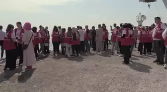 Türk Kızılay, Çanakkale'de Halep Vapuru şehitleri için anı dalışı düzenledi