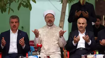 Mardin yerel haberleri: Diyanet İşleri Başkanı Erbaş'tan, Derik'te taziye ziyareti