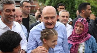 İçişleri Bakanı Soylu, Şile'de vatandaşlarla buluştu Açıklaması