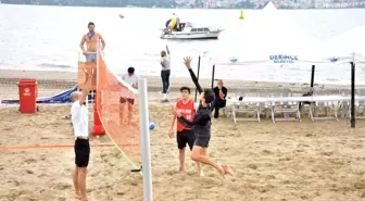 Plaj voleybolu heyecanı başladı