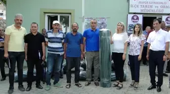 Coğrafi işaretli Mor Reyhan üreticilerine destek