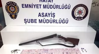 Hatay haberi: Hatay'da pompalı tüfekle hırsızlık yapan şüpheli yakalandı