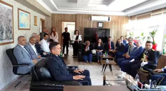 Son dakika haber! Kaymakam Mercan, şehit annesini makamında ağırladı