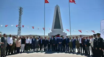 Giresun haber! Giresunlular, 101 yıl önce şehit düşen dedelerini Ankara Haymana'da andı