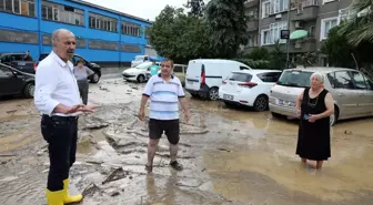 Bursa gündem haberi | Mudanya Belediyesi ekiplerinden sel sonrası anında müdahale