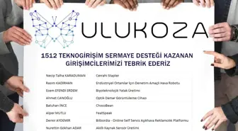 ULUKOZA'dan 8 girişimci daha proje başına 450 Bin TL hibe ile şirketleşmeye hak kazandı