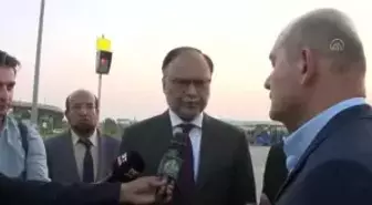 İSLAMABAD - Bakanlar Soylu ve Kurum, sel felaketinin yaşandığı Pakistan'da