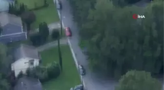 ABD'de polis, şüpheliyi yakalamak için göle atladı