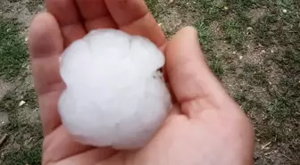 Kastamonu haberi! Kastamonu'ya patates büyüklüğünde dolu yağdı
