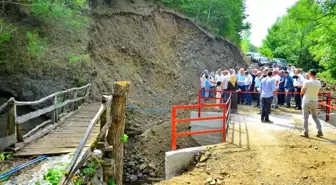 Ordu haber! Akkuş'ta mahallenin iki yakası köprü ile buluşturuldu