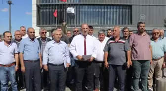 Servisçiler, Ulaşım Koordinasyon Merkezi'ni protesto etti