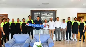 Fethiyespor'dan Belediye Başkanı Karaca'ya Ziyaret