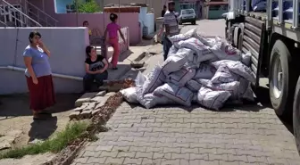 Tekirdağ haber... Hayrabolu SYDV'den kömür yardımı