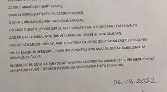 İYİ Parti'de, 'HDP'ye bakanlık verilebilir' istifası