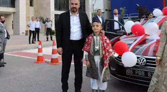 Son dakika haber... Pursaklar Belediye Başkanı Çetin'in makam aracı şehit oğlu için süslendi