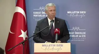 Mansur Yavaş: 'Genel Başkanım, Muhtaları Şikâyet Edeceğim, Kaç Yıldır Yaptıramadıkları Ne Varsa Üç Yılda Benden İstediler; Helali Hoş Olsun,...