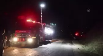 Manisa'da şarampole devrilen traktörün sürücüsü hayatını kaybetti