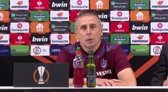 BUDAPEŞTE - Ferencvaros - Trabzonspor maçının ardından - Stanislav Çerçesov
