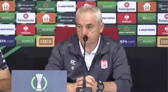Demir Grup Sivasspor-Slavia Prag maçının ardından - Rıza Çalımbay