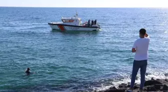 Denizde kaybolan kişiyi arama çalışmaları 2'nci gününde