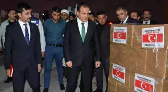 Hakkari haber | Hakkari'den Pakistan'a yardım tırı