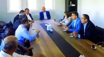 Hükümet yetkilileri Aktepe'den çiftlerin taleplerini dinledi