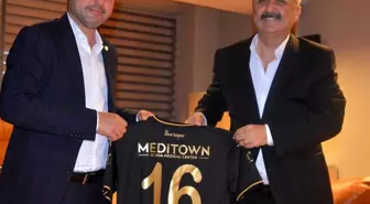 İl Emniyet Müdürü Tacettin Aslan, Bursaspor'u ziyaret etti