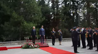 İtalya Cumhurbaşkanı Sergio Mattarella, Kuzey Makedonya'da