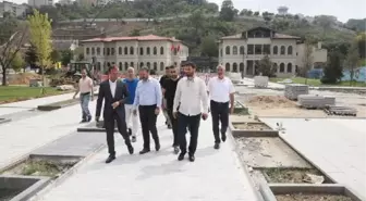 Kağıthane'nin ikinci meydanında çalışmalar devam ediyor