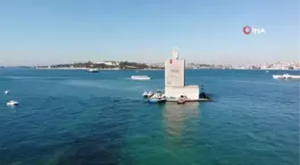 Kültür ve Turizm Bakanı Bakan Ersoy, Kız Kulesi'nde incelemelerde bulundu
