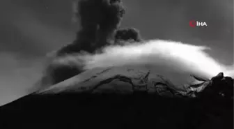 Son dakika gündem: Meksika'daki Popocatepetl Yanardağı'nda 11 günde 6. patlama