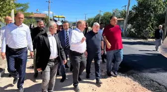 Çorum politika haberleri: Osmancık'ta alt yapısı tamamlanan caddeler asfaltlanıyor