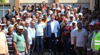 Yüzde 65 zam alan personel, belediye başkanını davul zurna ile karşıladı