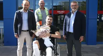 Trabzon haberi | Sol dizinden operasyon geçiren Dorukhan Toköz Trabzon'a geldi