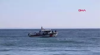TEKİRDAĞ'DA DENİZDE KAYBOLAN KİŞİYİ ARAMA ÇALIŞMALARI SÜRÜYOR