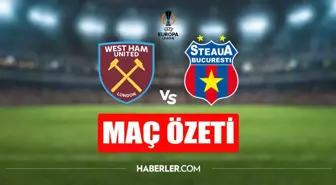 West Ham - Steaua Bükreş maç özeti! West Ham - Steaua Bükreş maç özeti izle (VİDEO)