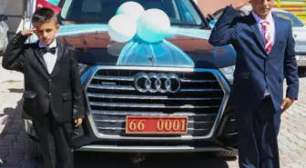 Yozgat gündem haberleri: Yozgat Valisi Polat'ın makam otomobili şehit çocuklarının sünnet aracı oldu