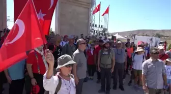 Son dakika haberi! Polatlı'da Karatepe şehitleri için anma yürüyüşü yapıldı