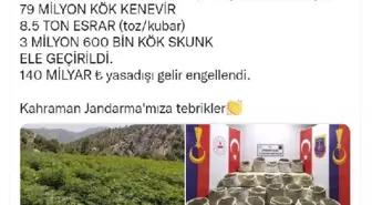 Bakan Soylu: Uyuşturucu operasyonlarıyla 140 milyar TL yasadışı gelir engellendi