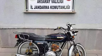 Çalınan motosikleti jandarma buldu