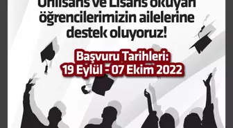 Kırklareli haber... Lüleburgaz Belediyesi 'Üniversiteli Aile Desteği' Güz Dönemi Başvuruları Başladı