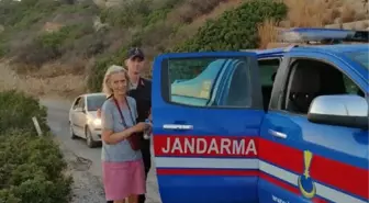 Karia yolunda kaybolan 2 İngiliz turist kısa sürede kurtarıldı
